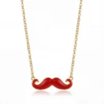 kaelakee-punased-vuntsid-kuldsel-ketil-9091VU0V23E6K