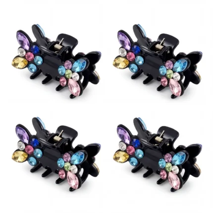 juukseklambrite-komplekt-sarav-mitmevarviline-liblikas-9057LI0111EMU