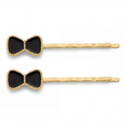 juuksenoelad-elegantsed-kuldsed-mustade-lipsudega-90511TR22E50K.webp